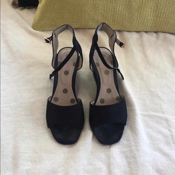 Boden Shoes - Navy suede sandals